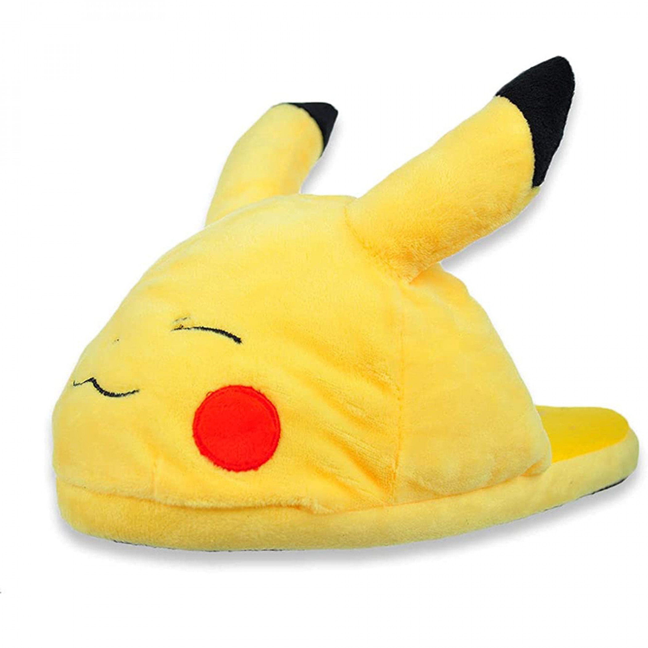 Pokemon Pikachu Wink Character Head Youth 3D Slippers